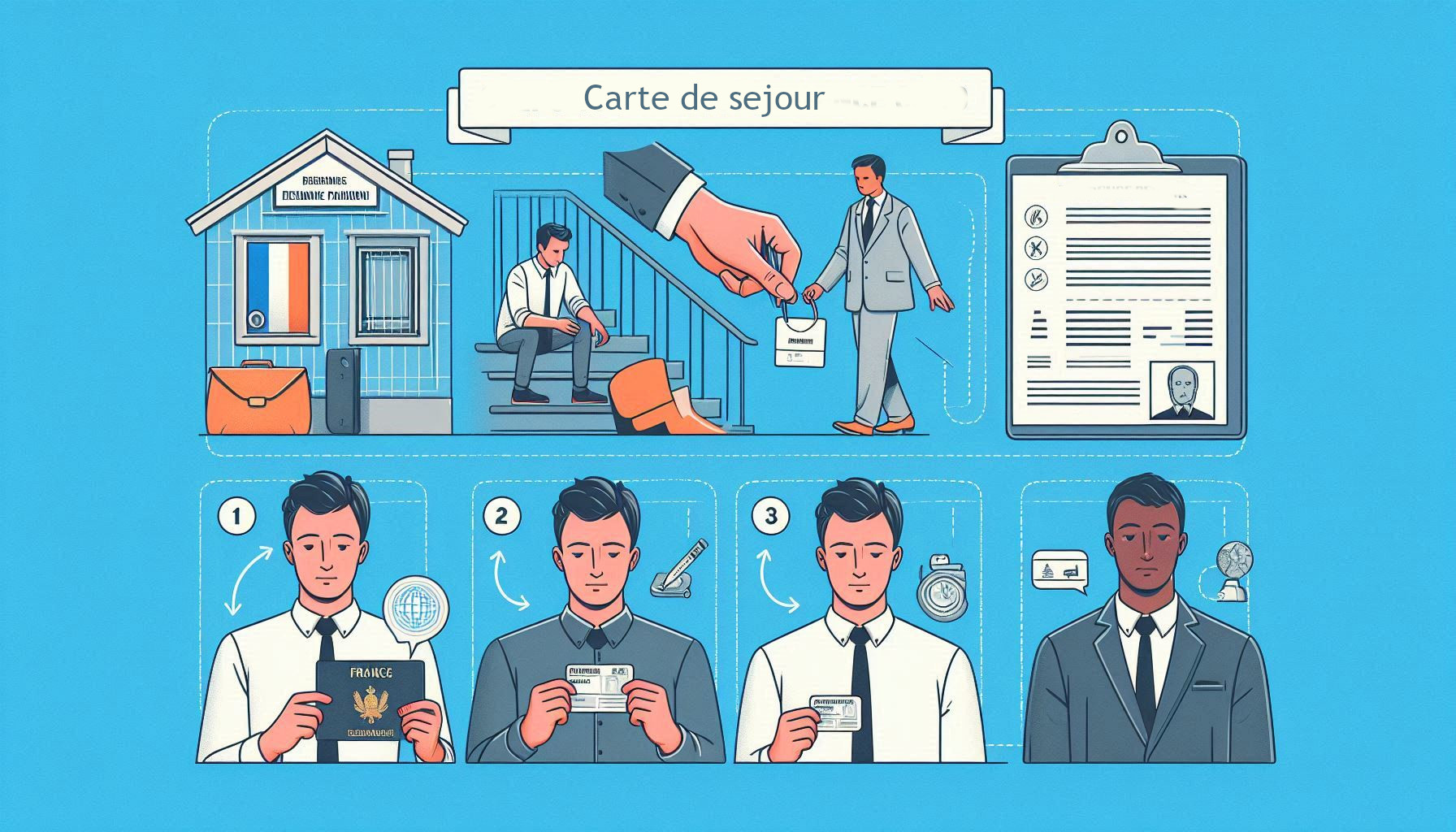 Démarches pour Obtenir une Carte de Séjour